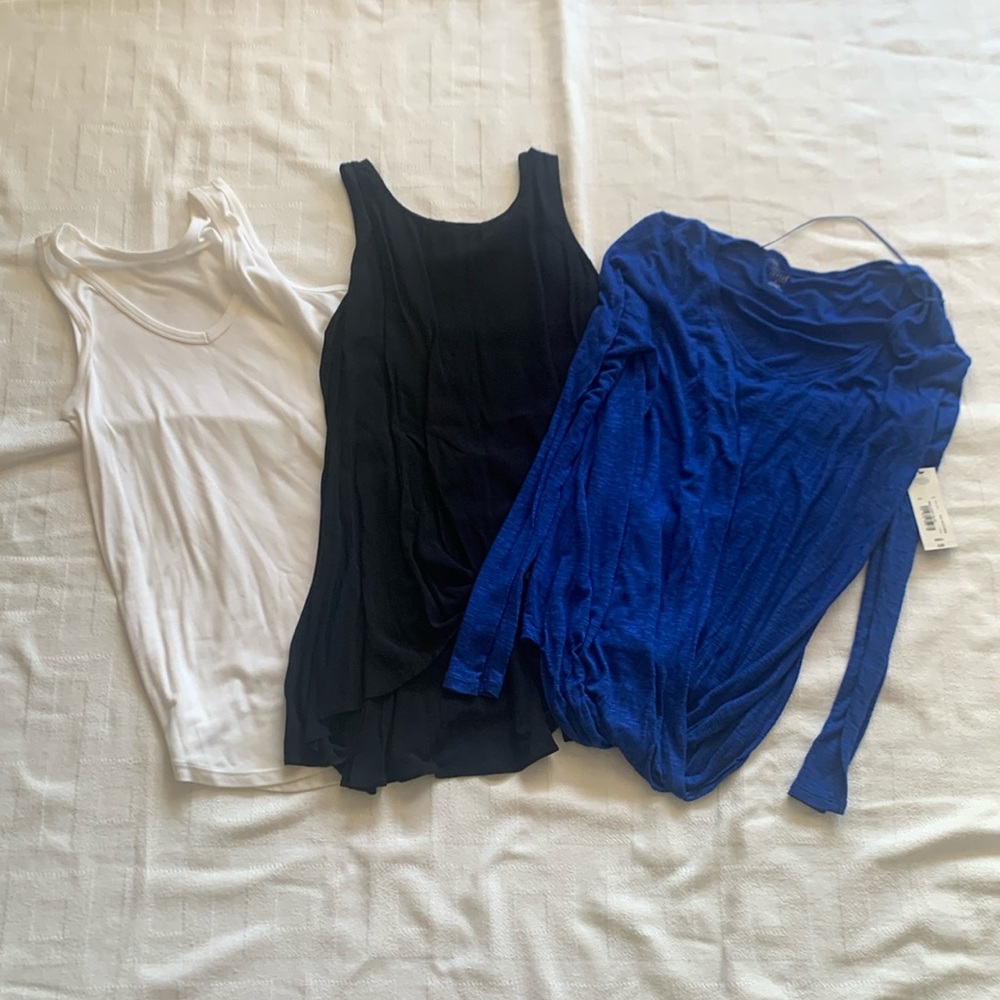 Lot of 3 NWT A.N.A. Tops